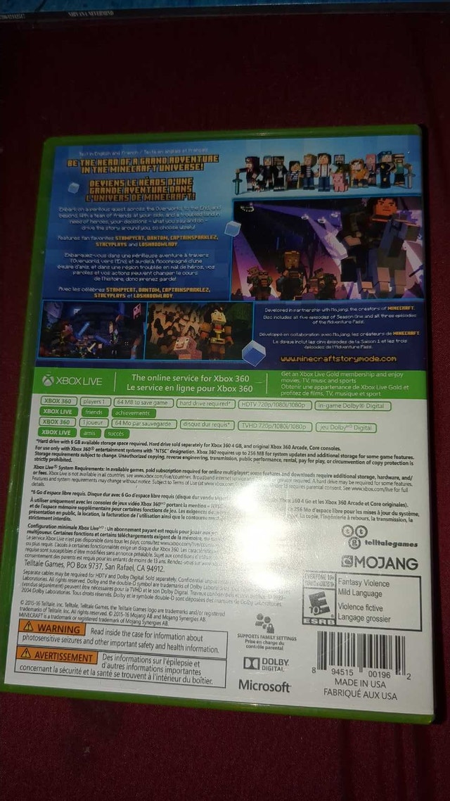 Minecraft Story Mode - Xbox 360 - photo 2