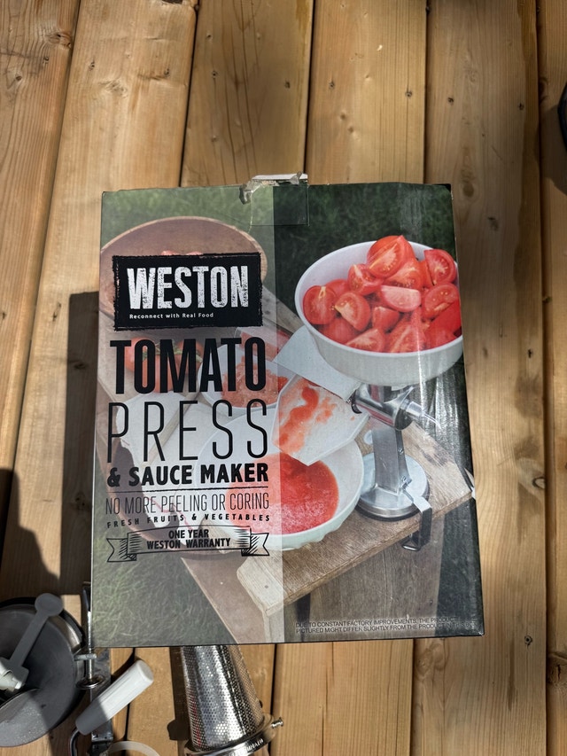 Weston Tomato Press - photo 3
