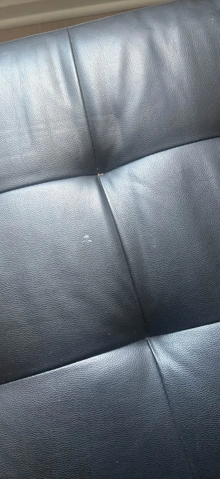 Black Ottoman (Leather) - photo 4