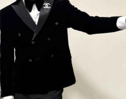 Velvet suit - photo 3