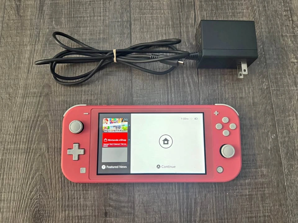Nintendo Switch Lite Coral Pink HDH-001 Handheld Console