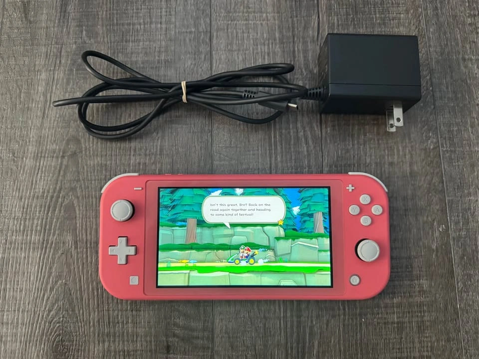 Nintendo Switch Lite Coral Pink HDH-001 Handheld Console - photo 2