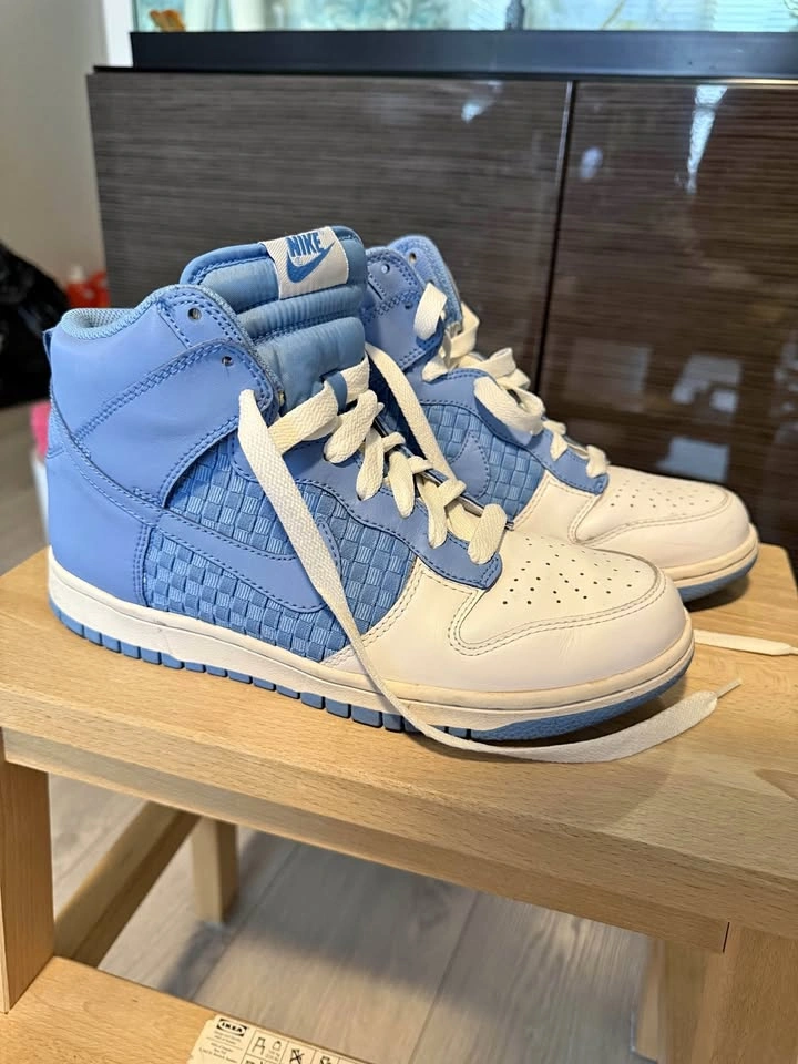 Nike Dunk High Woven - University Blue M8