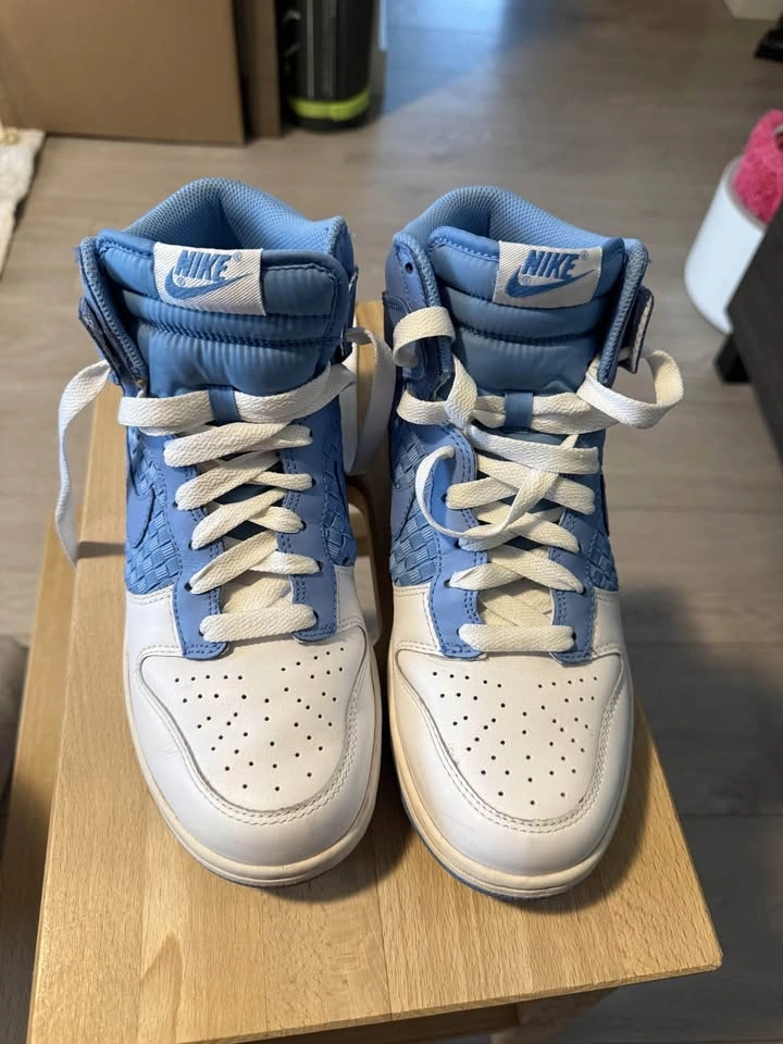 Nike Dunk High Woven - University Blue M8 - photo 2
