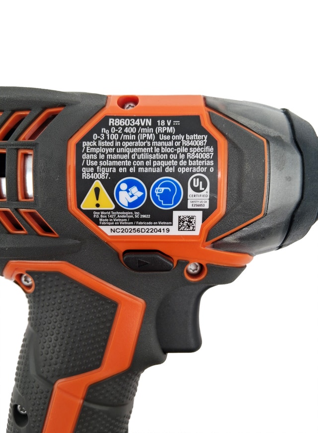 Ridgid Impact Driver - photo 3