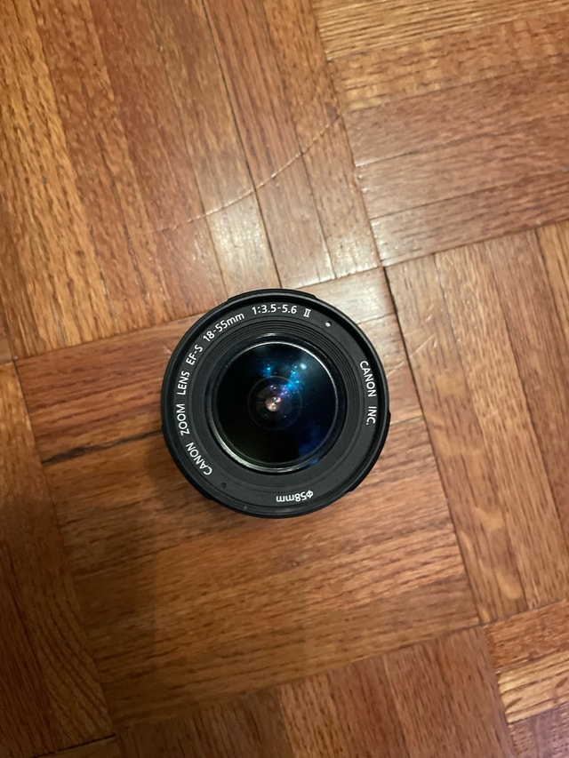 Canon Rebel XT with 18-55mm and 75-300mm Lenses and flash card - photo 2