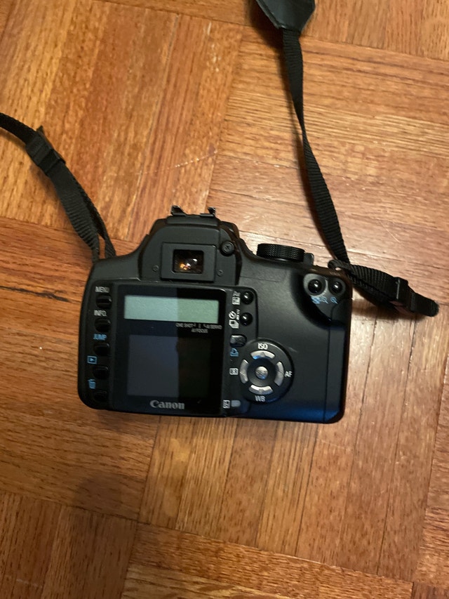 Canon Rebel XT with 18-55mm and 75-300mm Lenses and flash card - photo 5