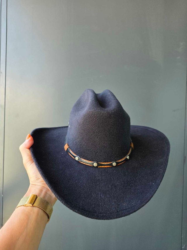 Black Cowboy hat size S/M