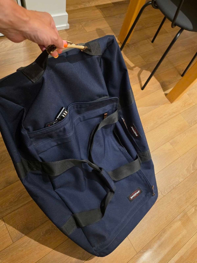 Eastpak luggage- duffel bag 2-wheels