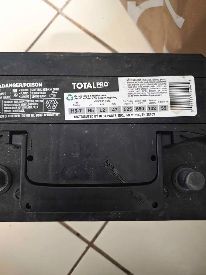 Total pro Battery H5-T - photo 2