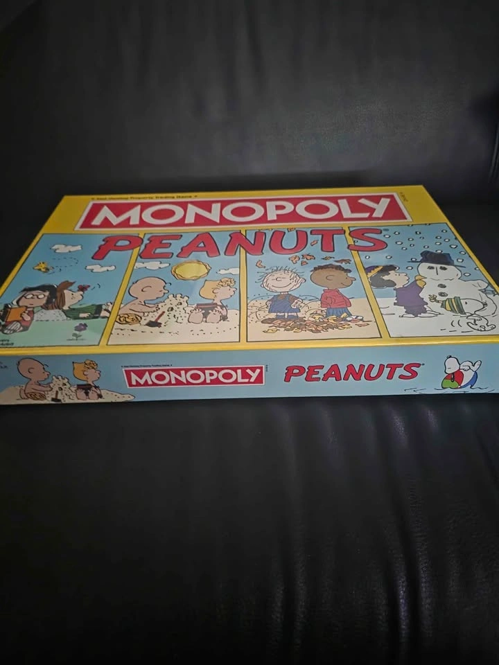 Monopoly Peanuts Board Game Collectable Game Pieces Factory Seal - photo 2