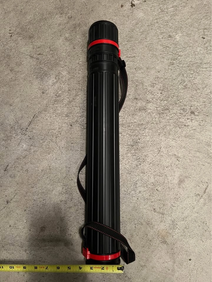 Adjustable Poster / Blueprint Storage Tube – Like New - photo 2