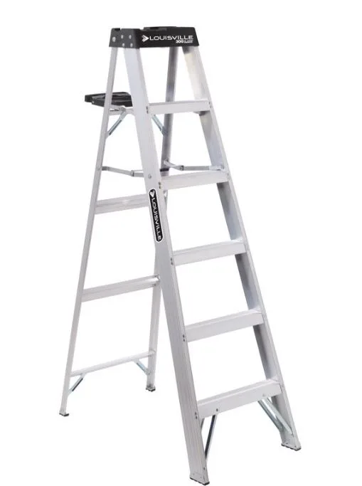 Louisville 6 Ft Painters/ Carpenters Ladder EXCELLENT CONDITION - photo 2