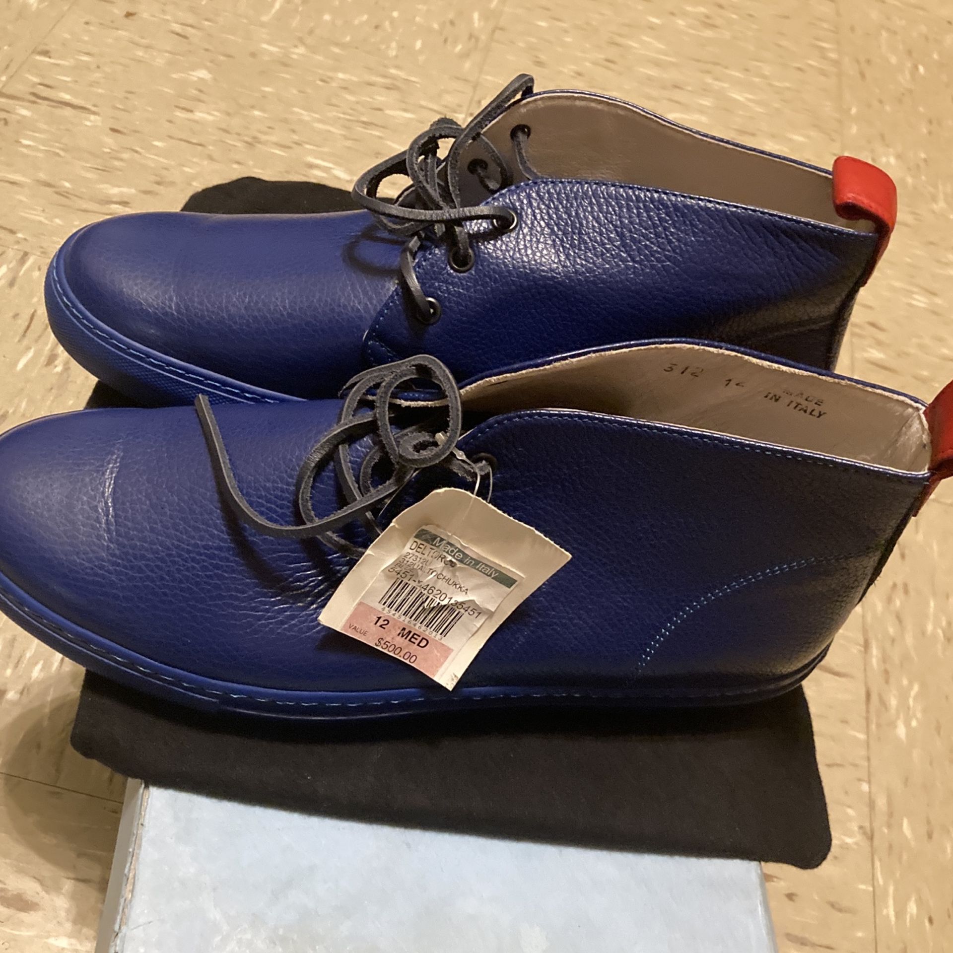 Designer Italian made sneakers by Del Toro