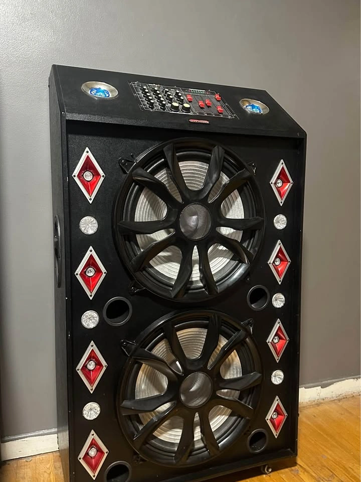 Max Power Dual 18" Professional DJ / Karaoke Speaker - photo 2