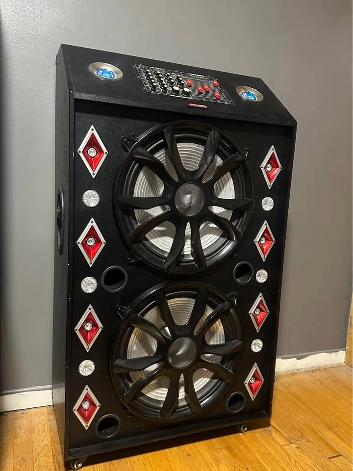 Max Power Dual 18" Professional DJ / Karaoke Speaker - photo 3