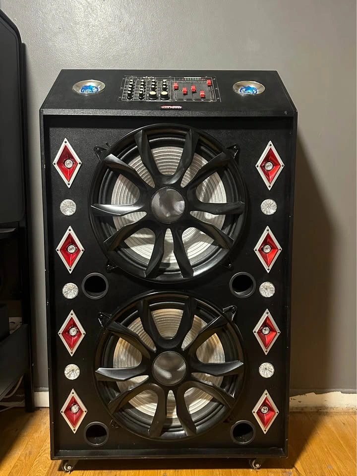 Max Power Dual 18" Professional DJ / Karaoke Speaker - photo 4