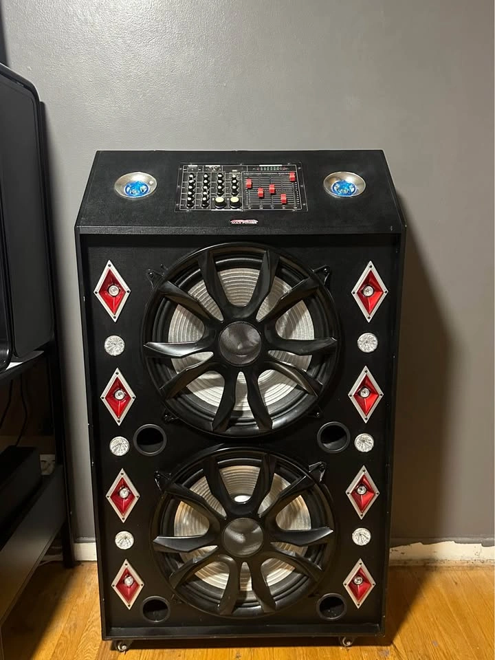 Max Power Dual 18" Professional DJ / Karaoke Speaker - photo 5