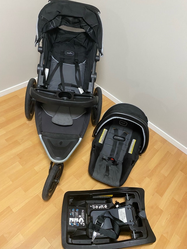 Evenflo Jogging Stroller Travel System - photo 2