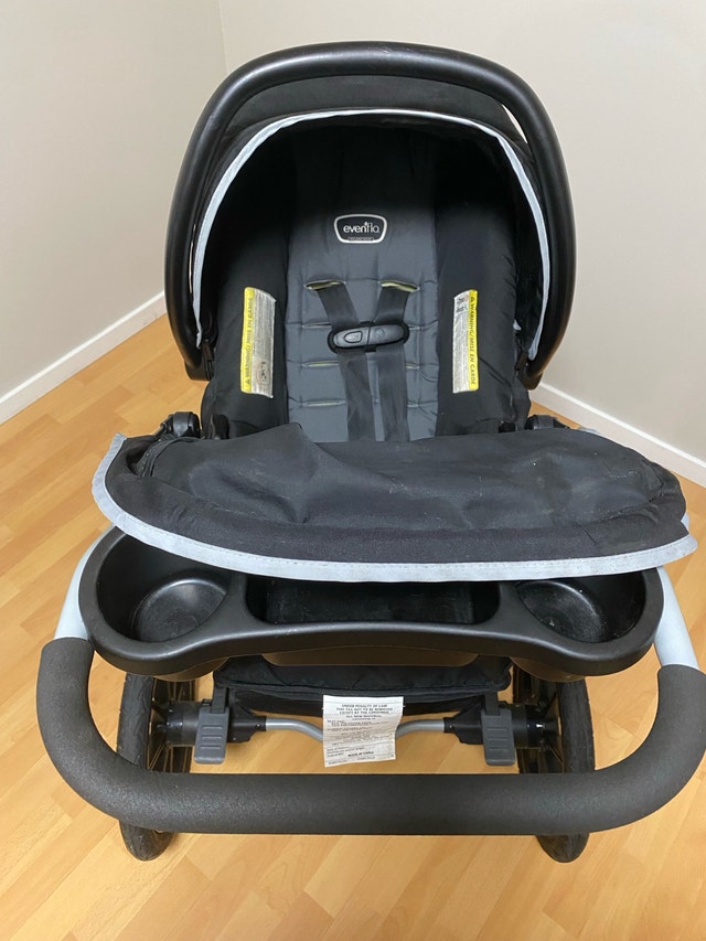 Evenflo Jogging Stroller Travel System - photo 3
