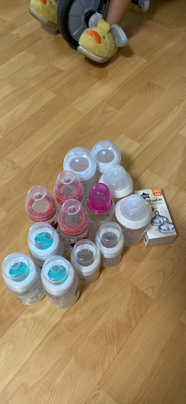 Philips Avent and Tommee Tippee Baby Bottles