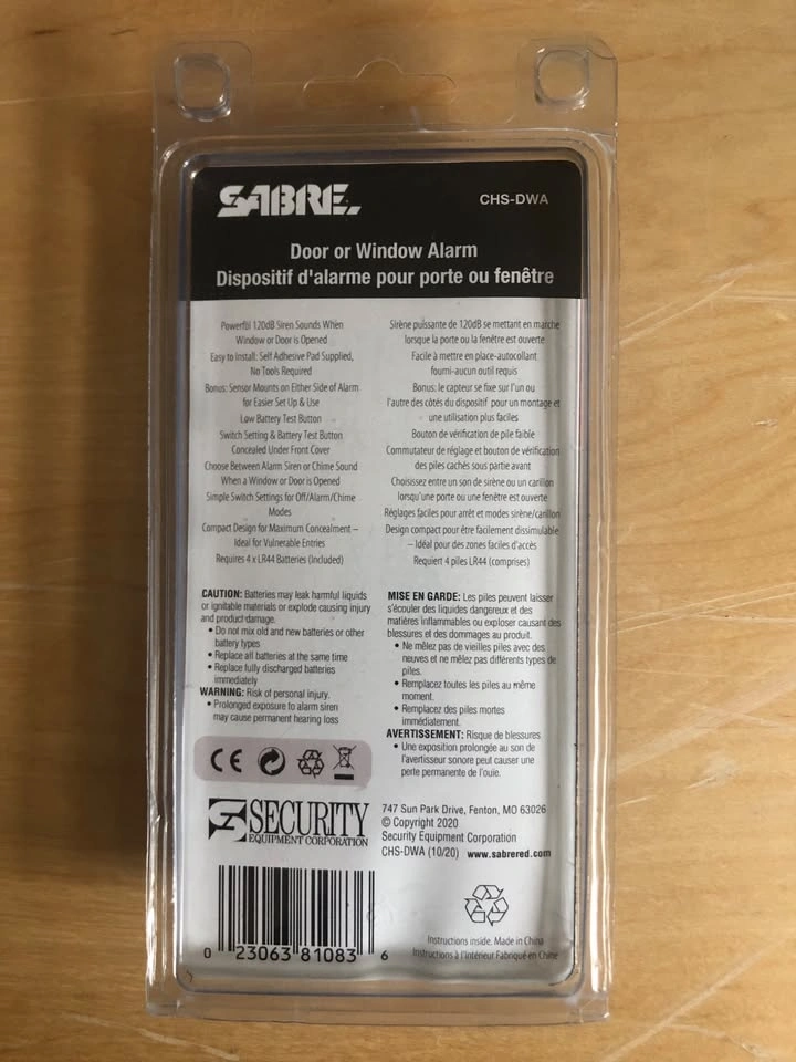 Door / window sensor alarm - photo 2