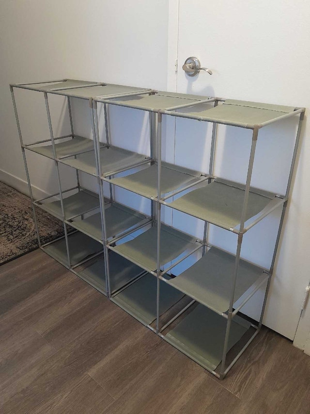 12-Shelf Metal Frame Storage Organizer - photo 3