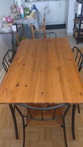 dining table set for 4