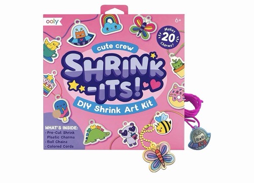 28 PC DIY Shrinking Art Kit for Kids
