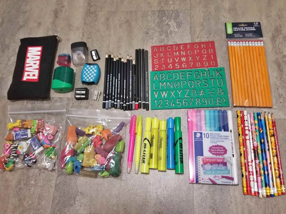 Back to School Supplies Lot