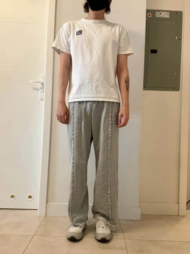 Off the Label (TakaOriginal) Grey Paneled Sweatpants - photo 4