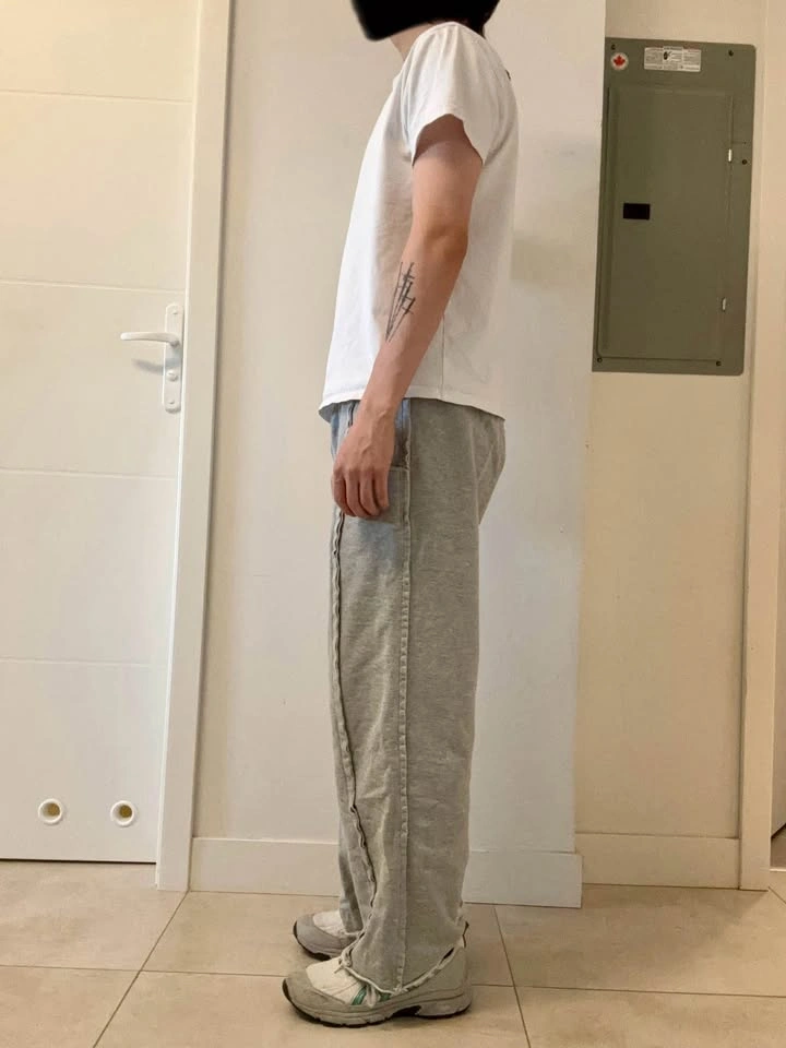 Off the Label (TakaOriginal) Grey Paneled Sweatpants - photo 5