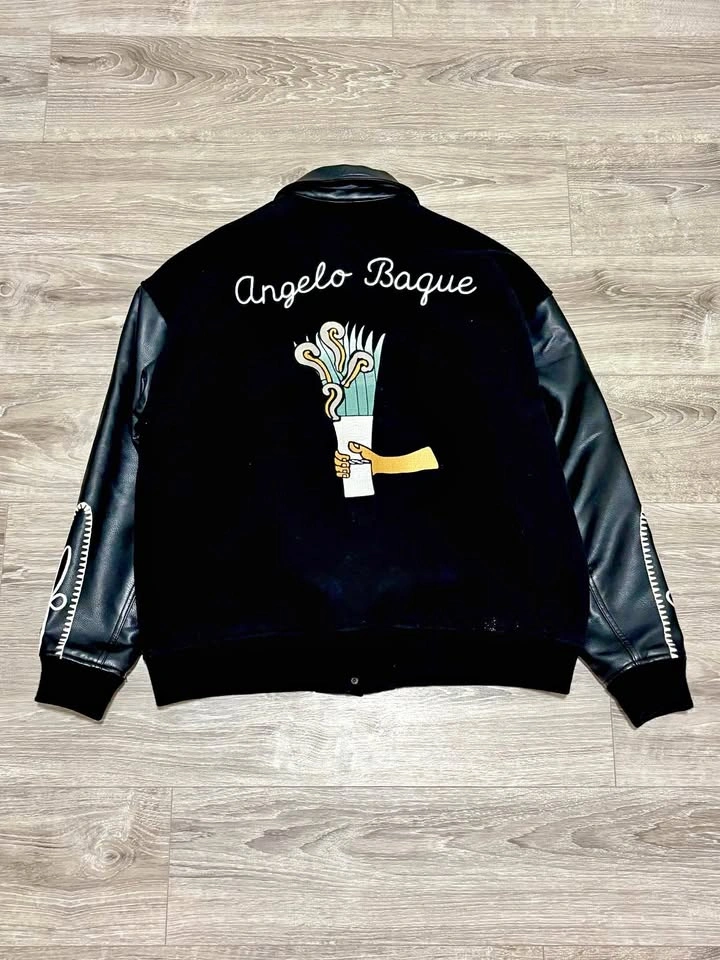 *RARE* Angelo Baque x Champion Varsity Jacket
