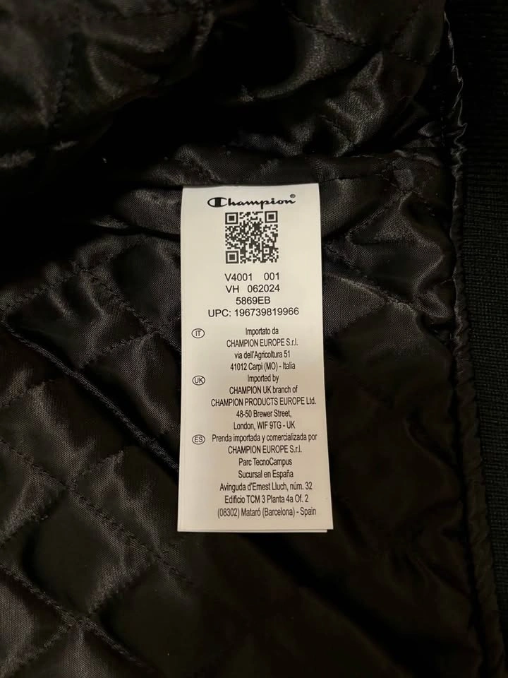 *RARE* Angelo Baque x Champion Varsity Jacket - photo 5
