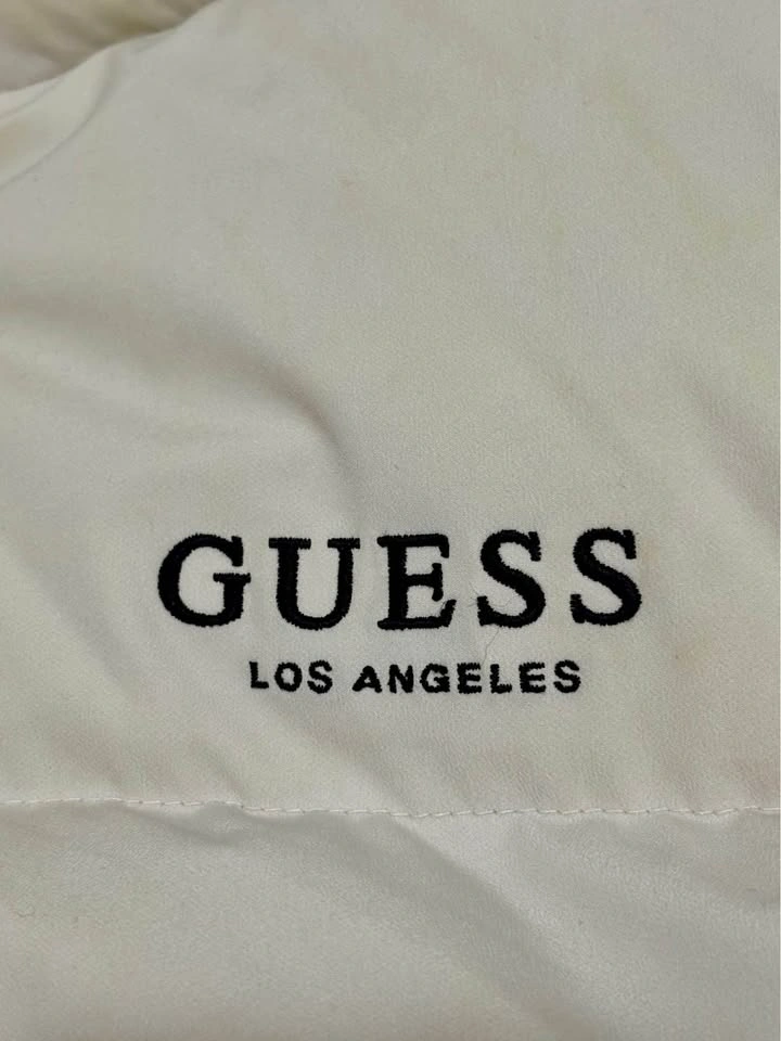 Korea Exclusive Guess White Down Puffer Jacket - photo 3