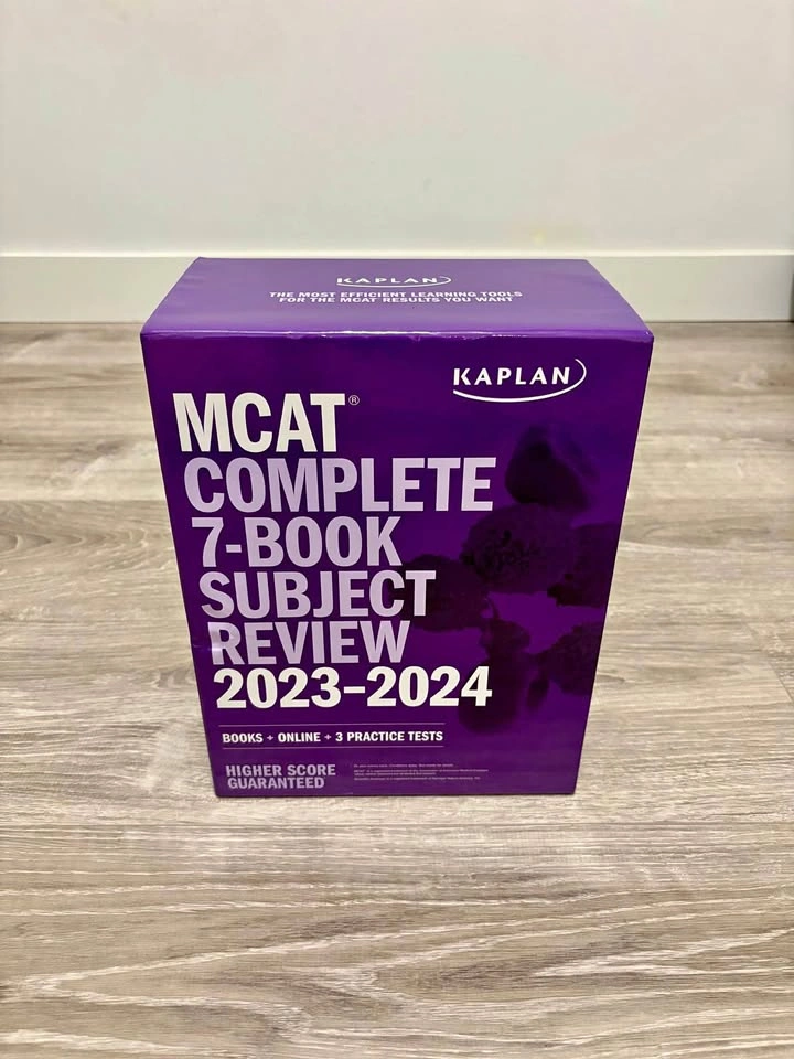 BRAND NEW Kaplan MCAT Complete 7-Book Subject Review Set