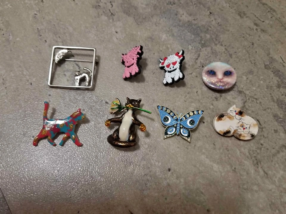 Cute Lapel Pins all for $8