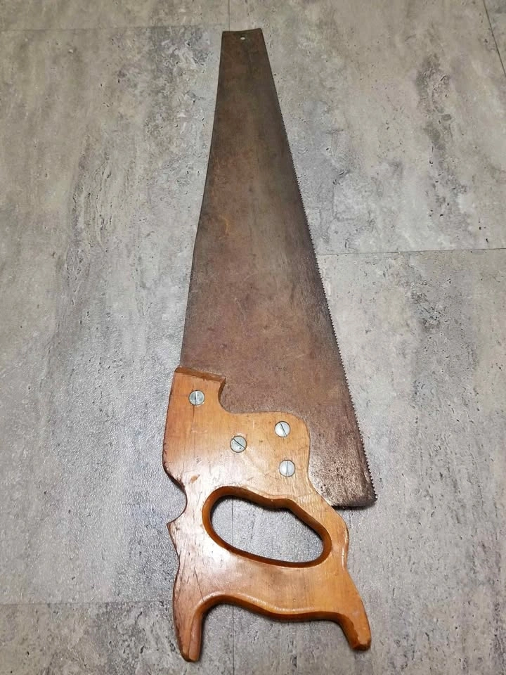 Vintage Hand Saw
