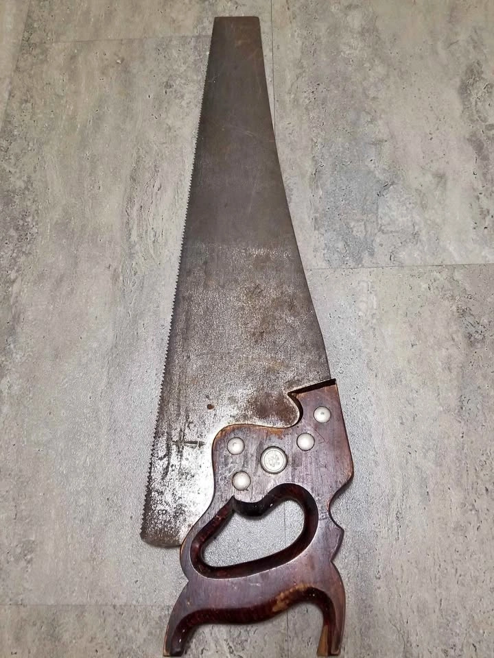 Vintage Hand Saw