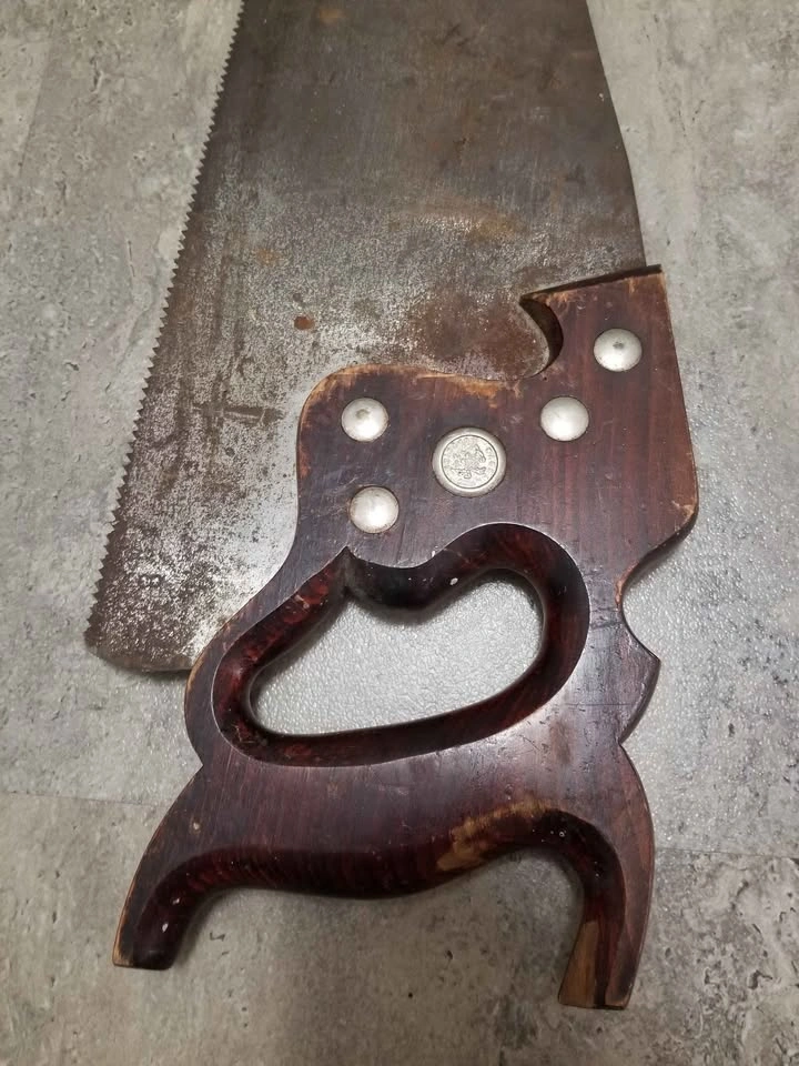 Vintage Hand Saw - photo 4