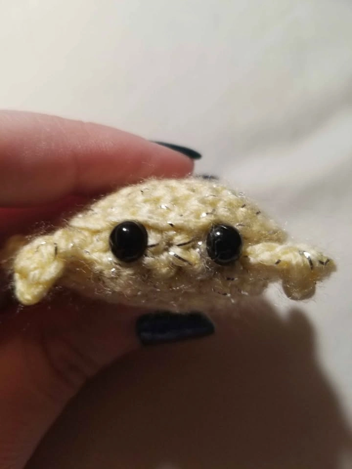 1 Sunset Crab Crochet Keychains - photo 4