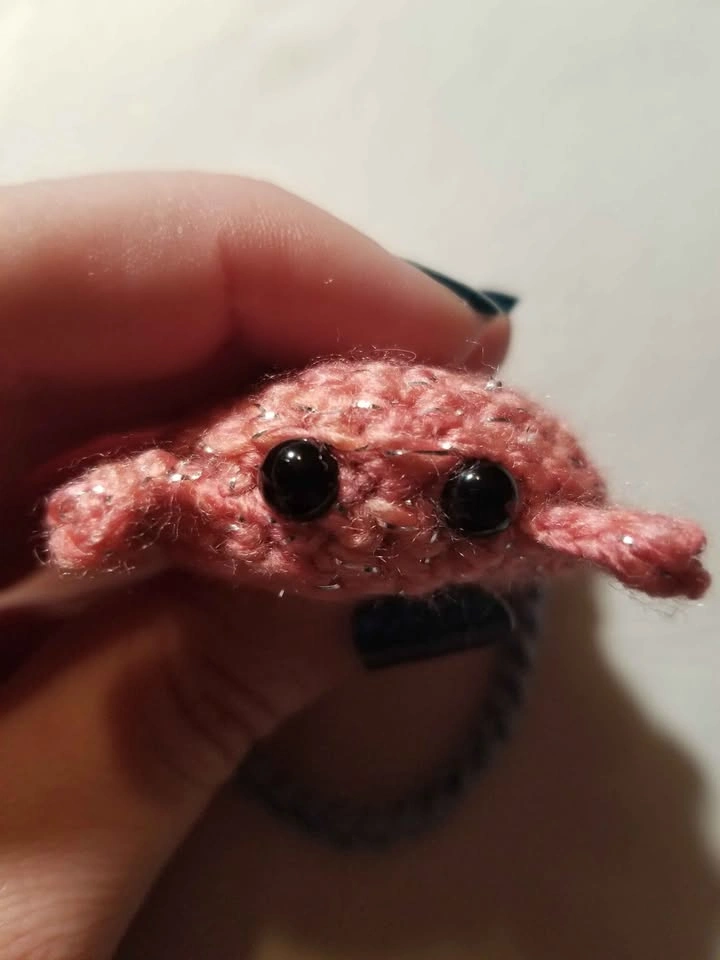 2 Crabs & Cats Crochet Keychains - photo 4