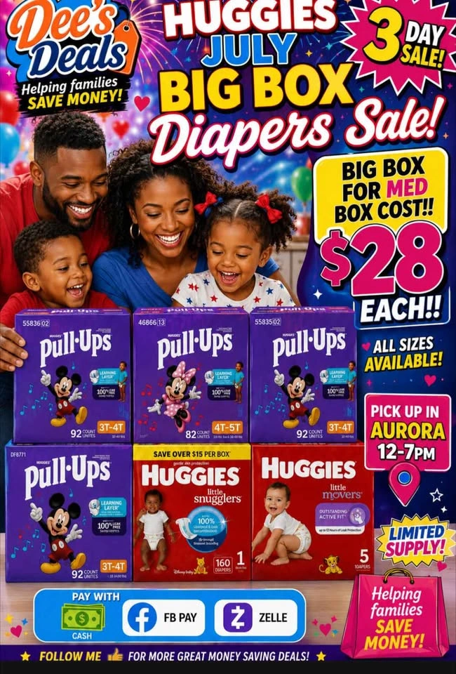 Huggies PullUps Big Box Sale - photo 3