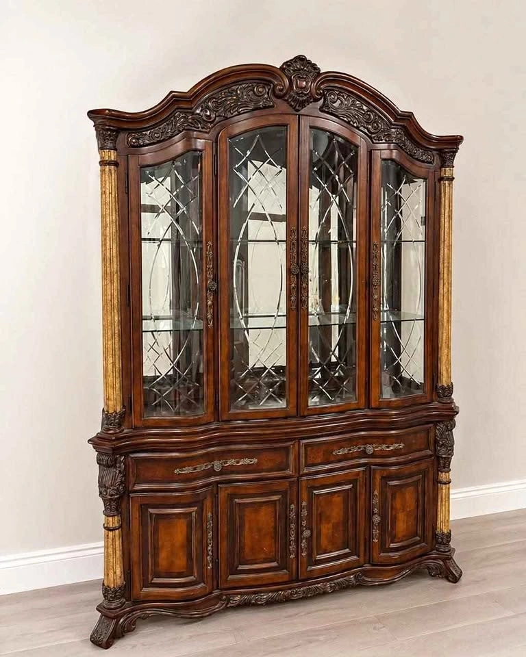 MICHAEL AMINI AICO SIGNATURE SERIES CHINA CABINET