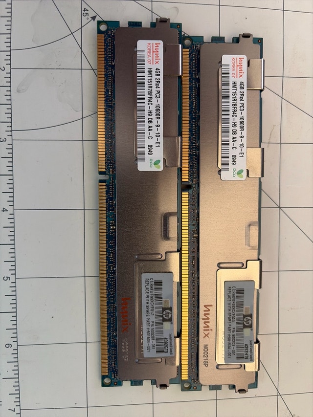 Hynix 4GB DDR3 ECC RAM