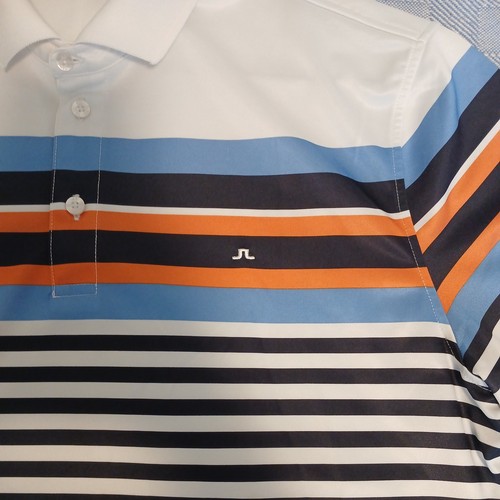 J.Lindeberg Regis Slim Lux Jersey Polo Shirt Men’s Size Large - photo 4