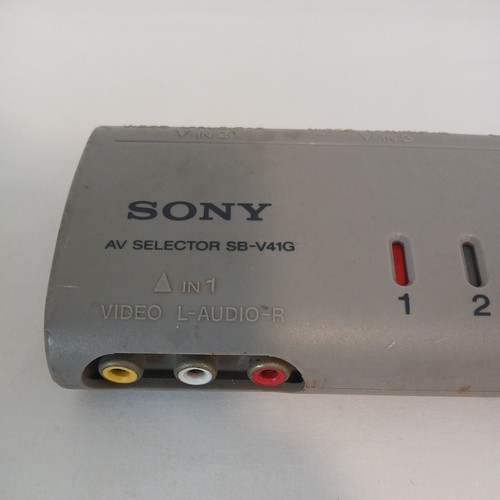 Sony SB-V41G AV Selector Switch Box Game AV Devices Tested - photo 2