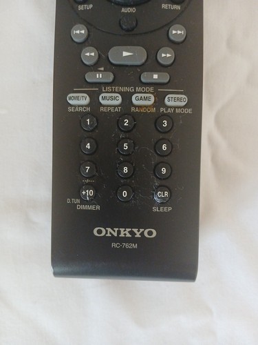 OEM Onkyo Remote Control RC-762M for HTR280, HTR290, HTR380 - photo 3