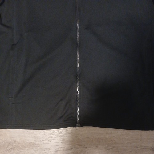 Under Armour Mens Track Jacket Size XL Black White Full Zip - photo 4