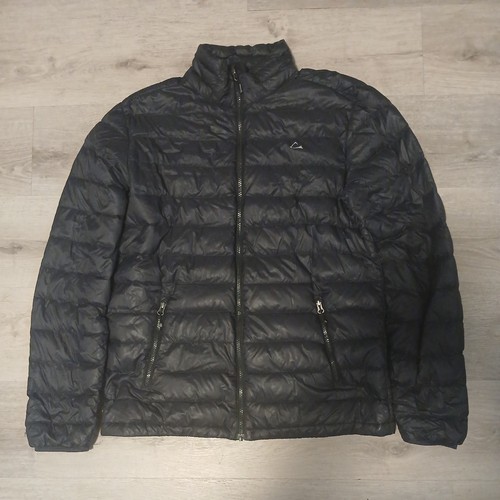 Paradox Mens Large Quilted Packable Puffer Jacket Black